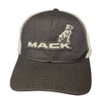 Mack Black/Grey Cap with Rubber Patch
