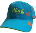 MACK Ladies/Youth Tea Adjustable Cap with Script Logo and Paw Prints