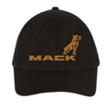 Mack Black/Black Mesh Back Cap with Copper Logo